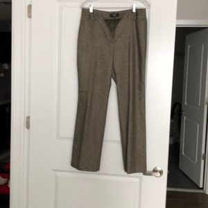 Wool pants with lining